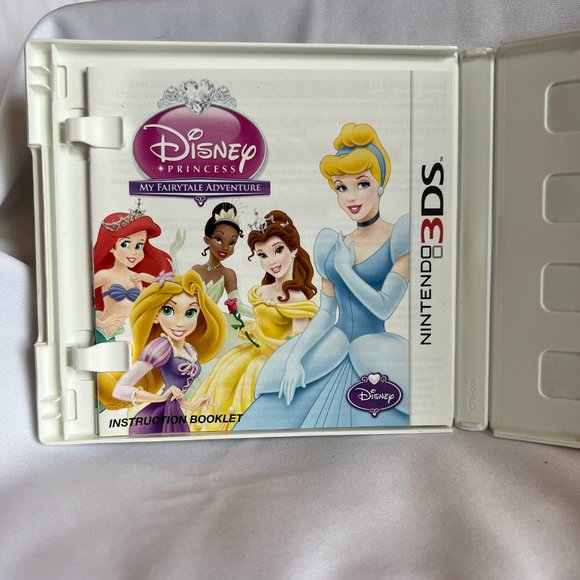 Disney Princess: My Fairytale Adventure Nintendo 3DS 2012 Complete Case w/Manual - Picture 6 of 6